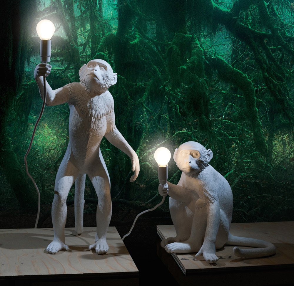 monkey lamp seletti